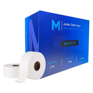 Jumbo Toilet Tissue 2 Ply Boxed
